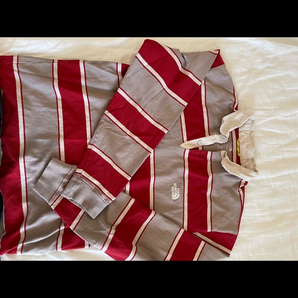North face long sleeve polo - Picture 1 of 3